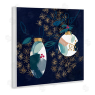 Jennifer Paxton Parker | Blue Patterned Ornaments