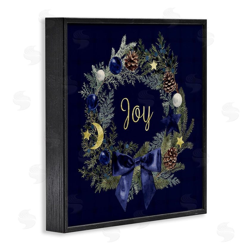 Victoria Barnes | Joy Holiday Wreath