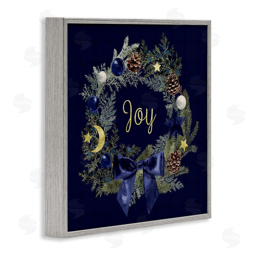 Victoria Barnes | Joy Holiday Wreath
