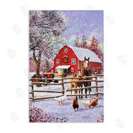 Pip Wilson | Winter Farm Scene