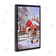 Pip Wilson | Winter Farm Scene