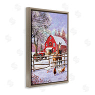 Pip Wilson | Winter Farm Scene