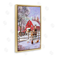 Pip Wilson | Winter Farm Scene