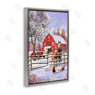 Pip Wilson | Winter Farm Scene