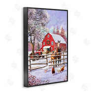 Pip Wilson | Winter Farm Scene