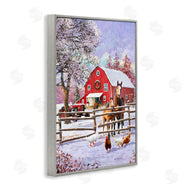 Pip Wilson | Winter Farm Scene
