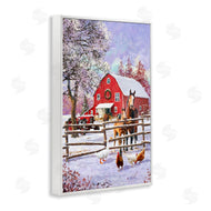 Pip Wilson | Winter Farm Scene