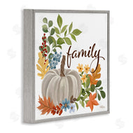 Cat Thurman Designs | Autumnal Family Pumpkin