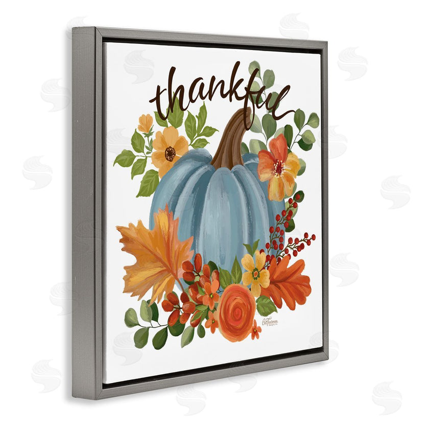 Cat Thurman Designs | Autumnal Thankful Pumpkin