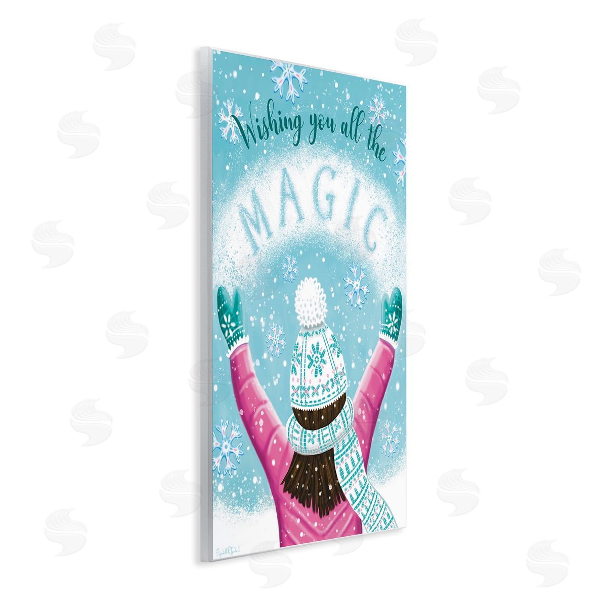 Wishing You Magic Wood Plaque Wall Art, Home Decor by Elizabeth Tyndall