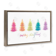 House Fenway | Rainbow Christmas Trees