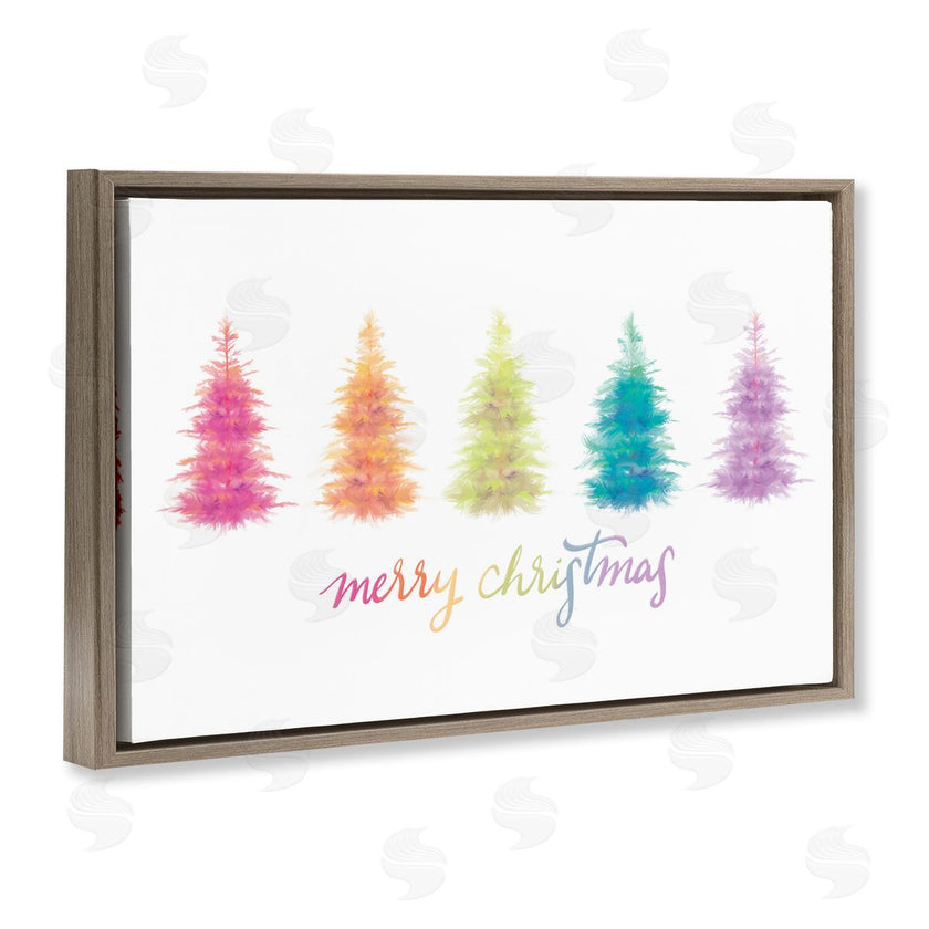 House Fenway | Rainbow Christmas Trees