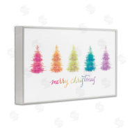 House Fenway | Rainbow Christmas Trees