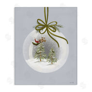 House Fenway | Santa Sleigh Snowglobe