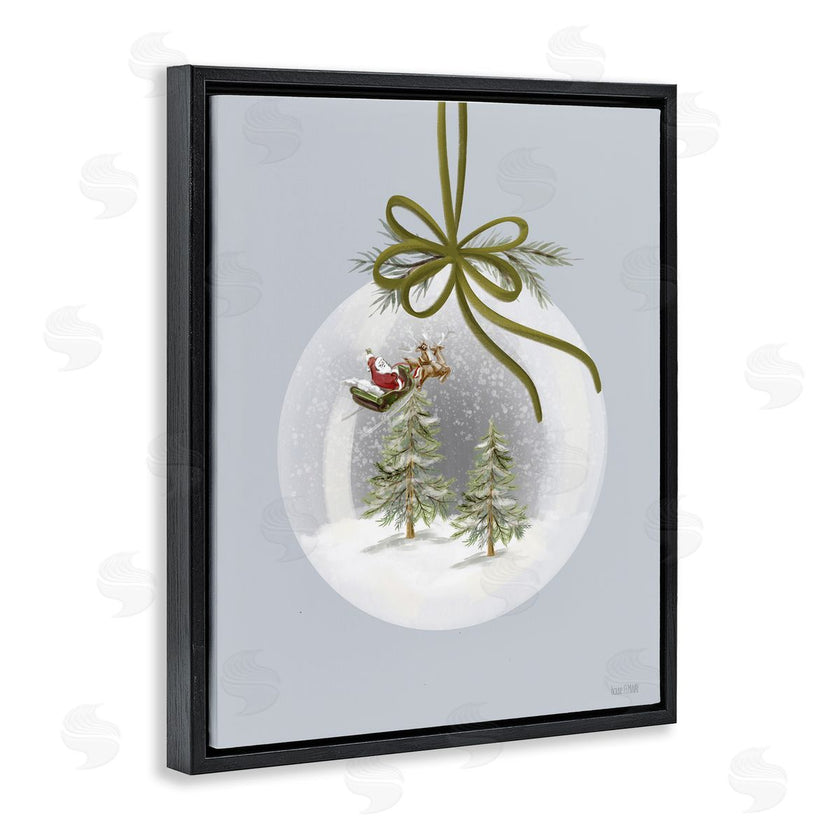 House Fenway | Santa Sleigh Snowglobe