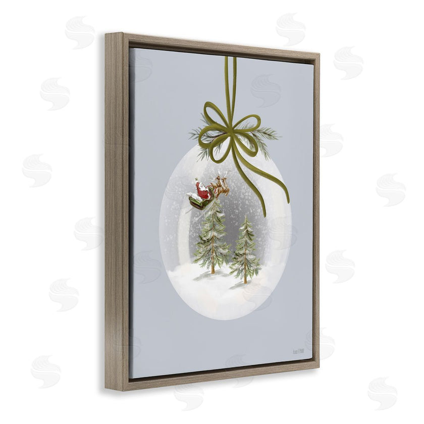 House Fenway | Santa Sleigh Snowglobe