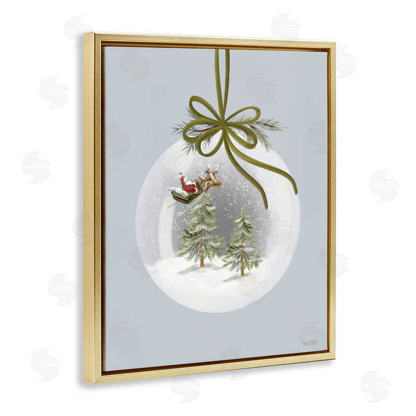 House Fenway | Santa Sleigh Snowglobe