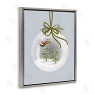 House Fenway | Santa Sleigh Snowglobe