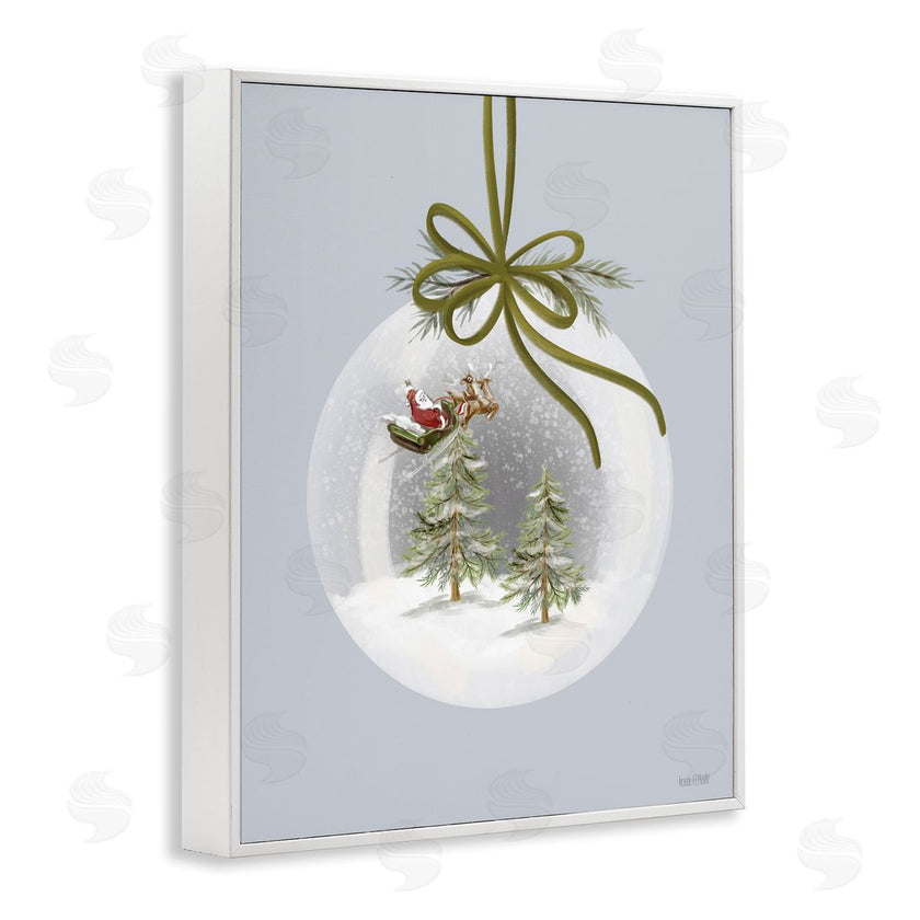 House Fenway | Santa Sleigh Snowglobe