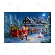 Grateful Licensing Studio | Santa's Sleigh & Lantern