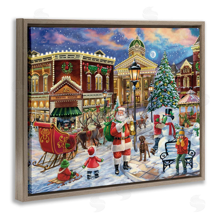 Grateful Licensing Studio | Santa in Town Square
