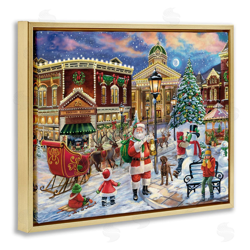 Grateful Licensing Studio | Santa in Town Square