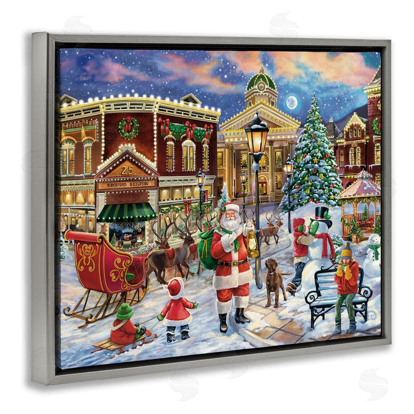 Grateful Licensing Studio | Santa in Town Square