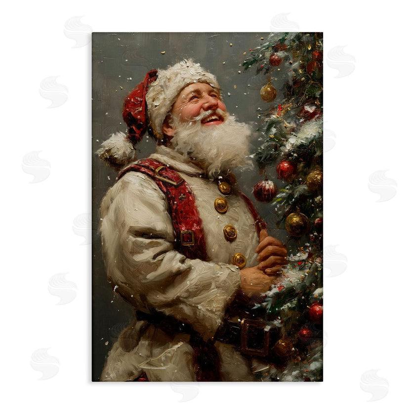 Imagine It Images | Happy Santa and Tree