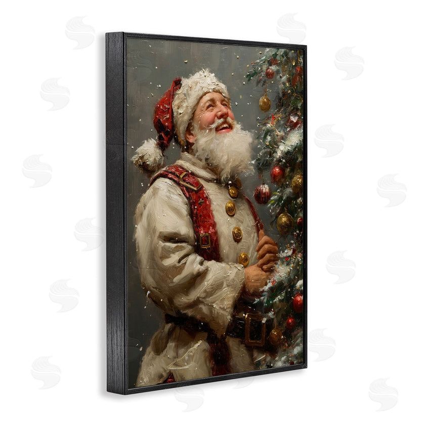 Imagine It Images | Happy Santa and Tree