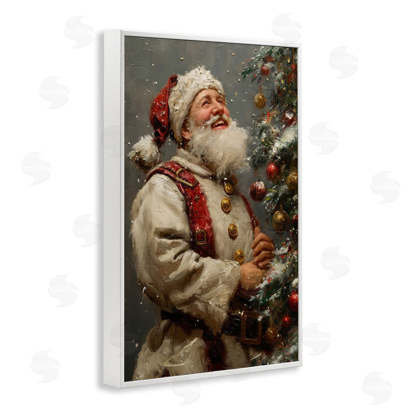 Imagine It Images | Happy Santa and Tree