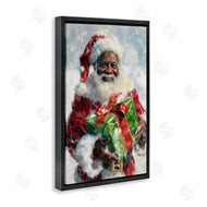 Imagine It Images | Santa Claus and Gift