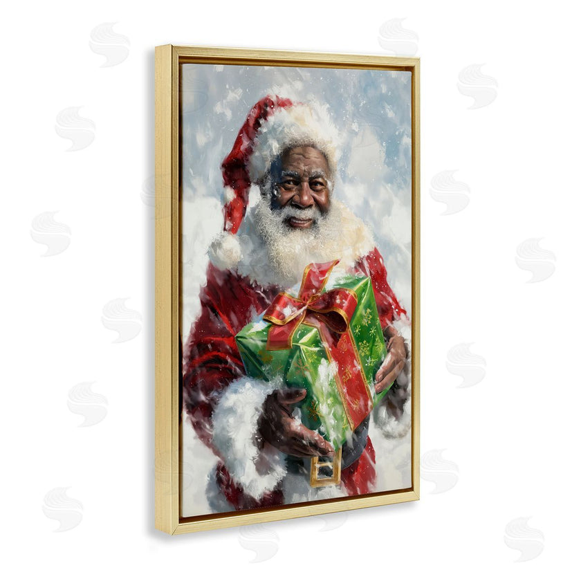 Imagine It Images | Santa Claus and Gift