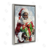 Imagine It Images | Santa Claus and Gift