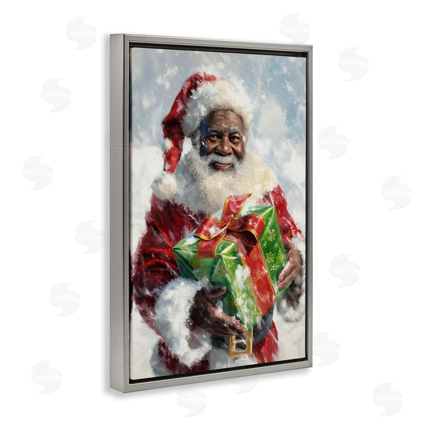 Imagine It Images | Santa Claus and Gift