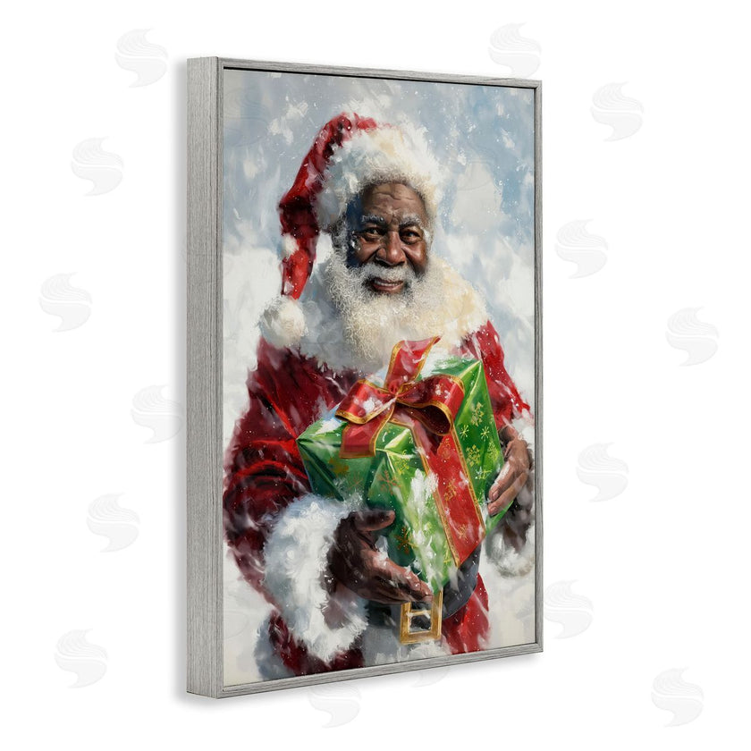 Imagine It Images | Santa Claus and Gift
