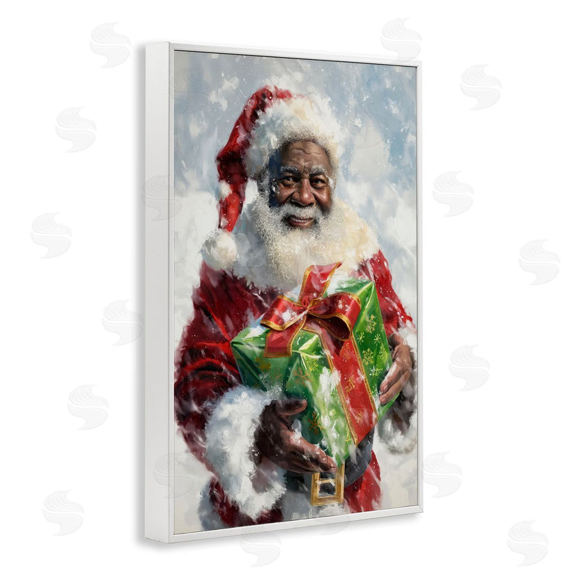 Imagine It Images | Santa Claus and Gift