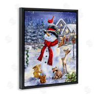 Jean Francois | Snowman and Forest Animals