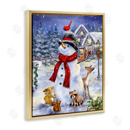 Jean Francois | Snowman and Forest Animals