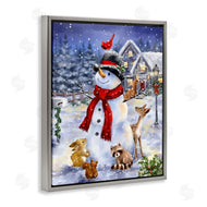 Jean Francois | Snowman and Forest Animals