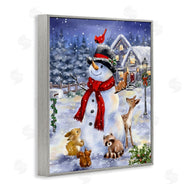 Jean Francois | Snowman and Forest Animals