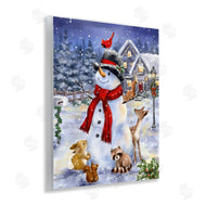 Jean Francois | Snowman and Forest Animals