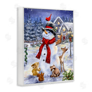 Jean Francois | Snowman and Forest Animals