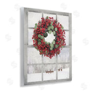 Lori Deiter | Holly Wreath and Reindeer