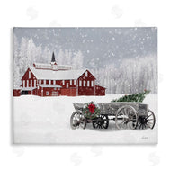 Lori Deiter | Winter Wagon Scene