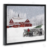 Lori Deiter | Winter Wagon Scene