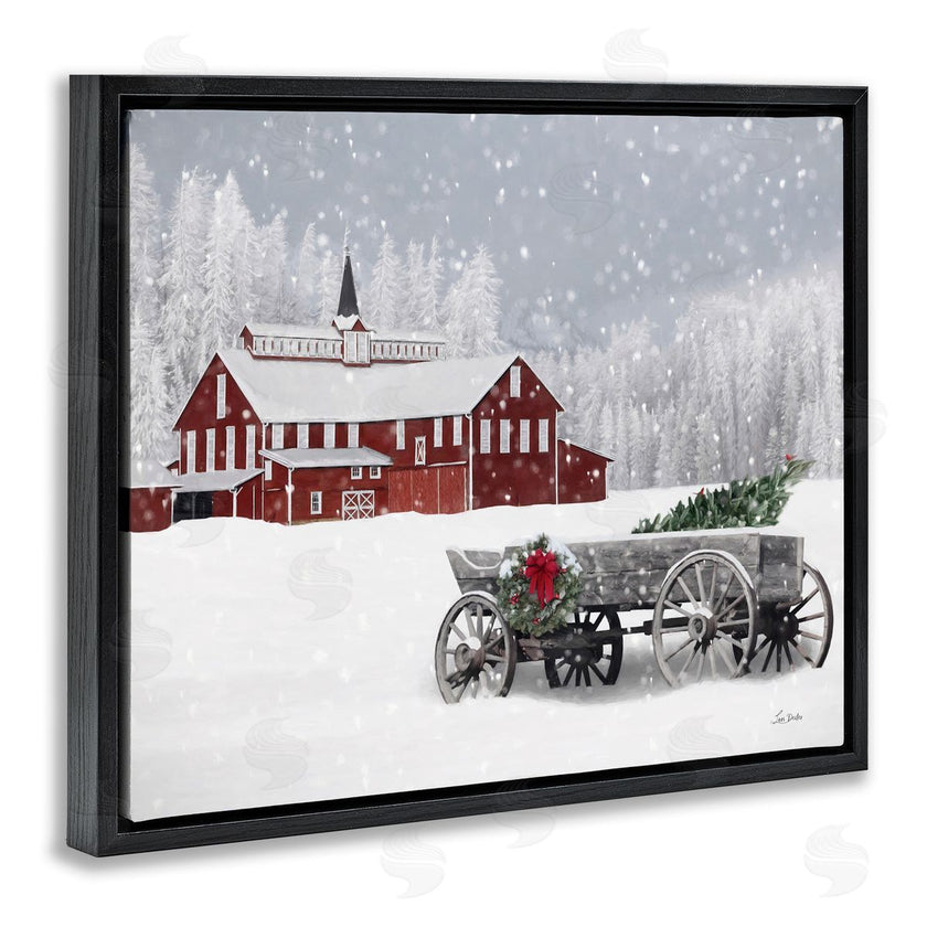 Lori Deiter | Winter Wagon Scene