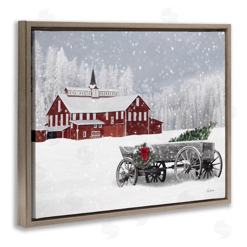 Lori Deiter | Winter Wagon Scene