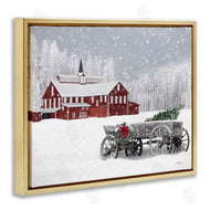 Lori Deiter | Winter Wagon Scene