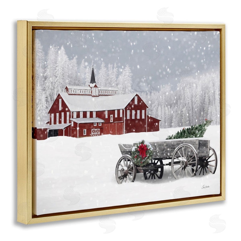 Lori Deiter | Winter Wagon Scene
