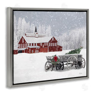 Lori Deiter | Winter Wagon Scene